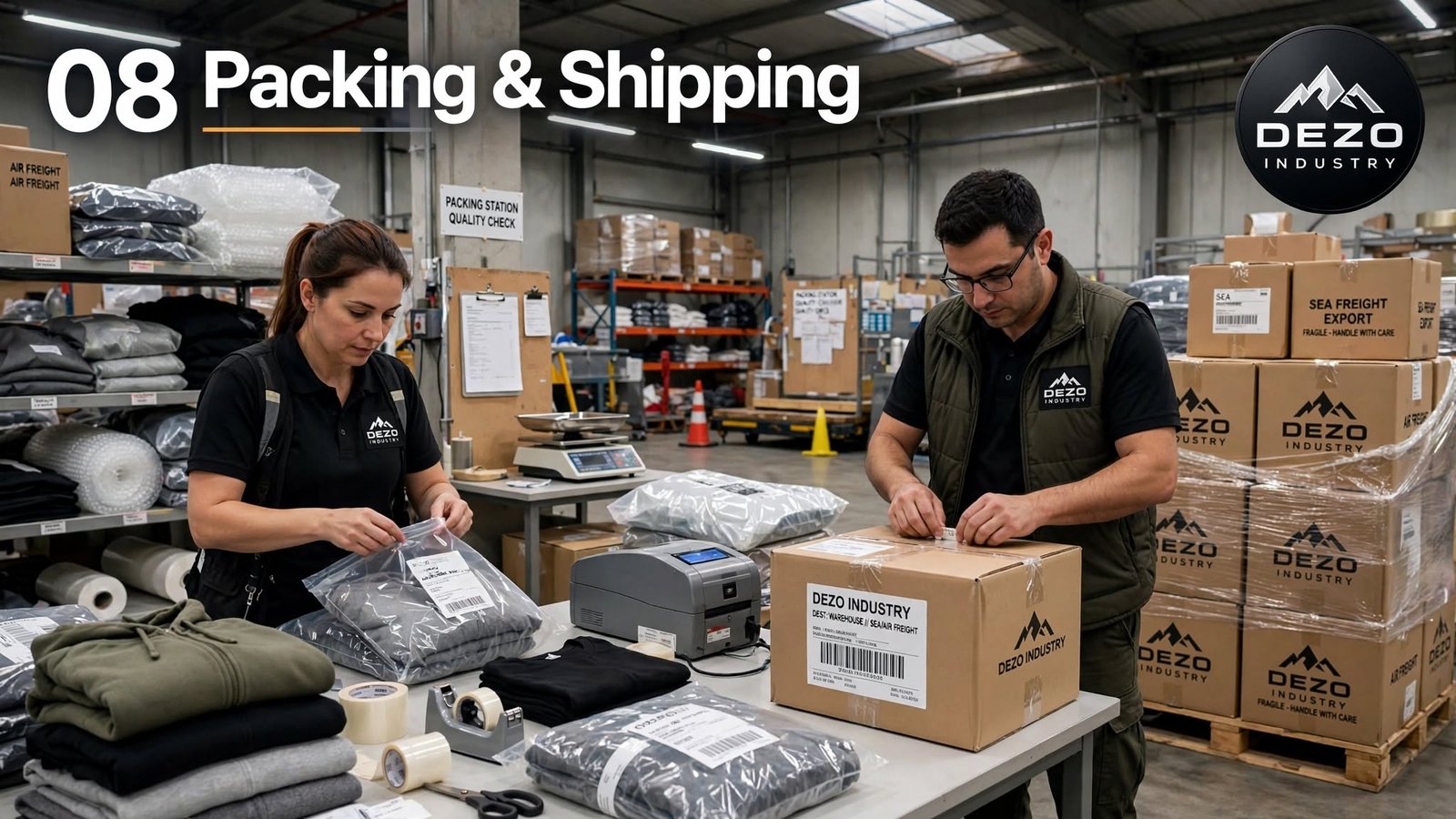 Packing & Shipping
